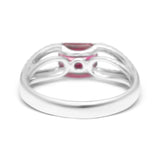 טבעת טורמלין רובילייט עם חישוק מפוצל - 1.55 קראט