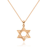תליון זהב מגן דויד - 2.9 גרם