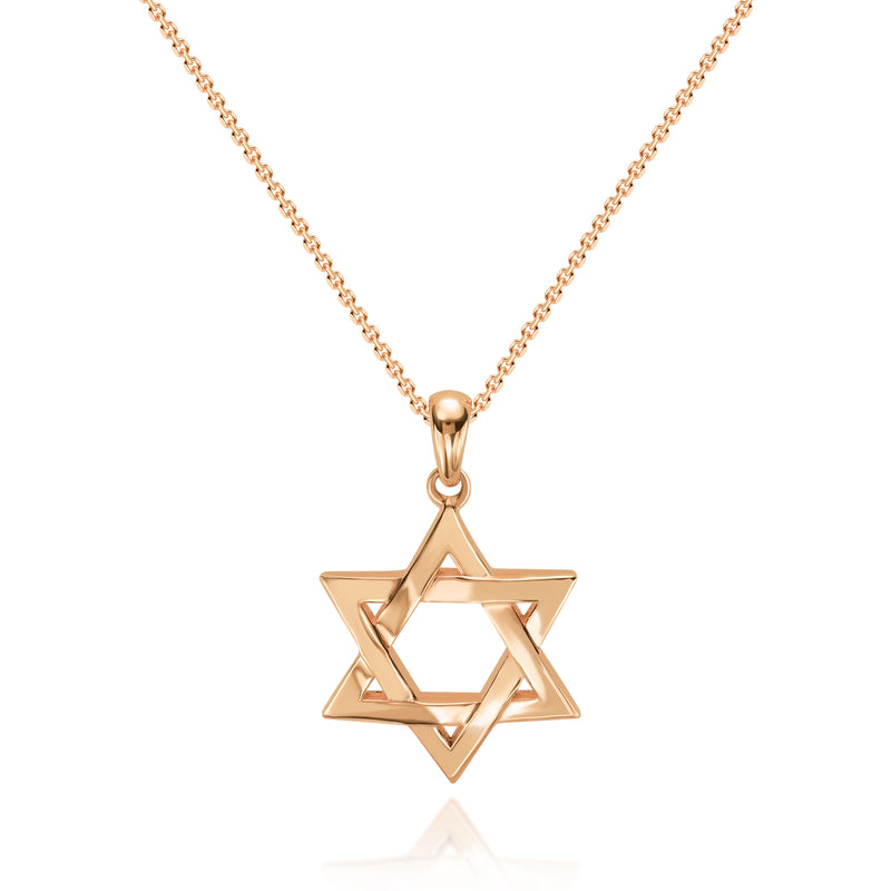 תליון זהב מגן דויד - 2.9 גרם